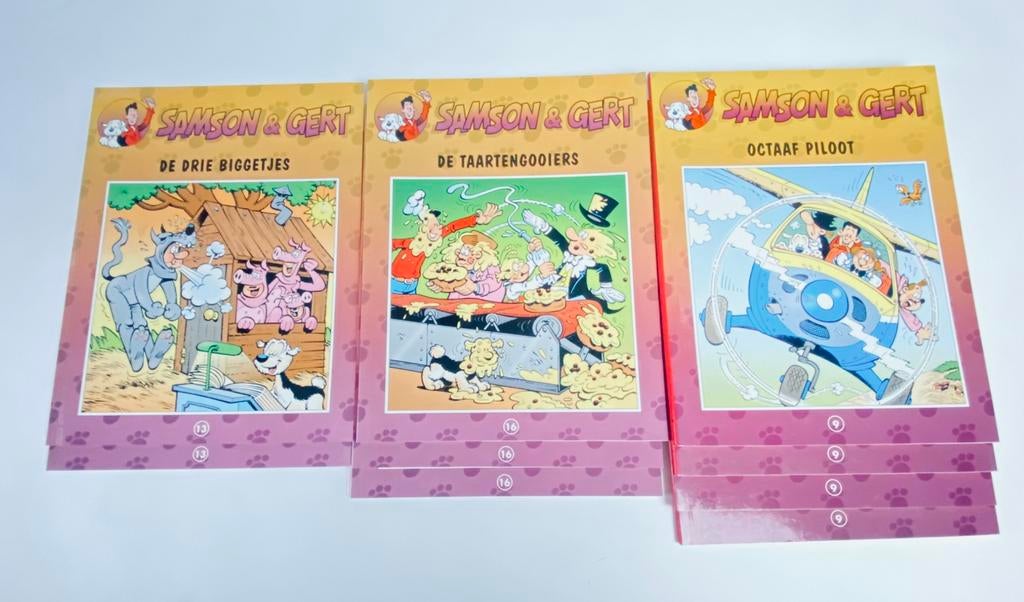 3 Strips Samson en Gert eerste druk ongebruikt., Boeken, Meerdere stripboeken, Ophalen