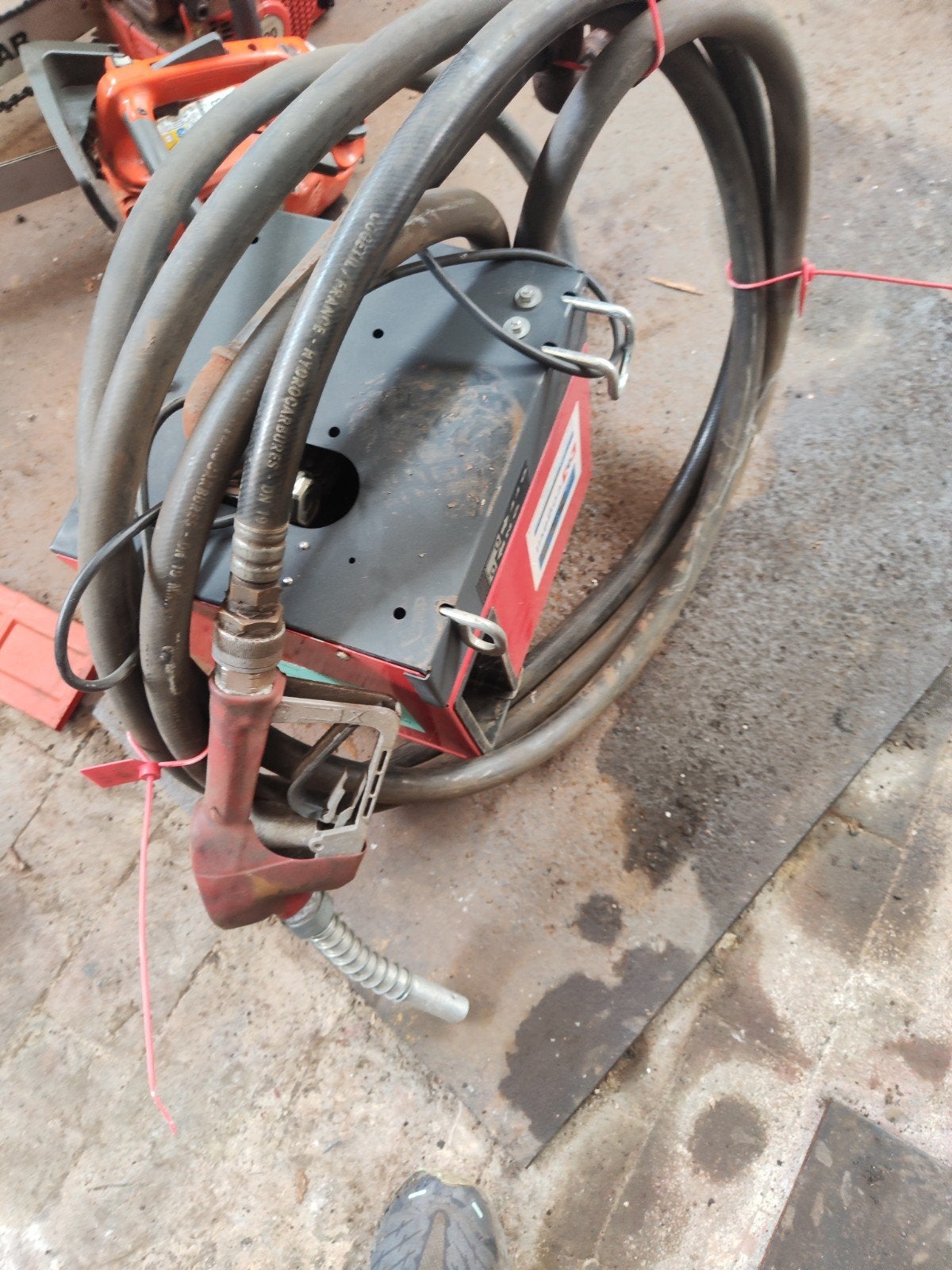 pompe mazout avec compteur 3 chiffres, Enlèvement