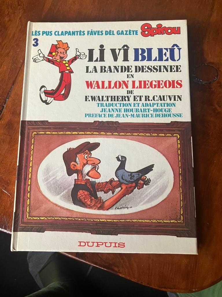 BD - Li Vî Bleû - en wallon, Boeken, Stripverhalen, Eén stripboek, Ophalen of Verzenden, Gelezen
