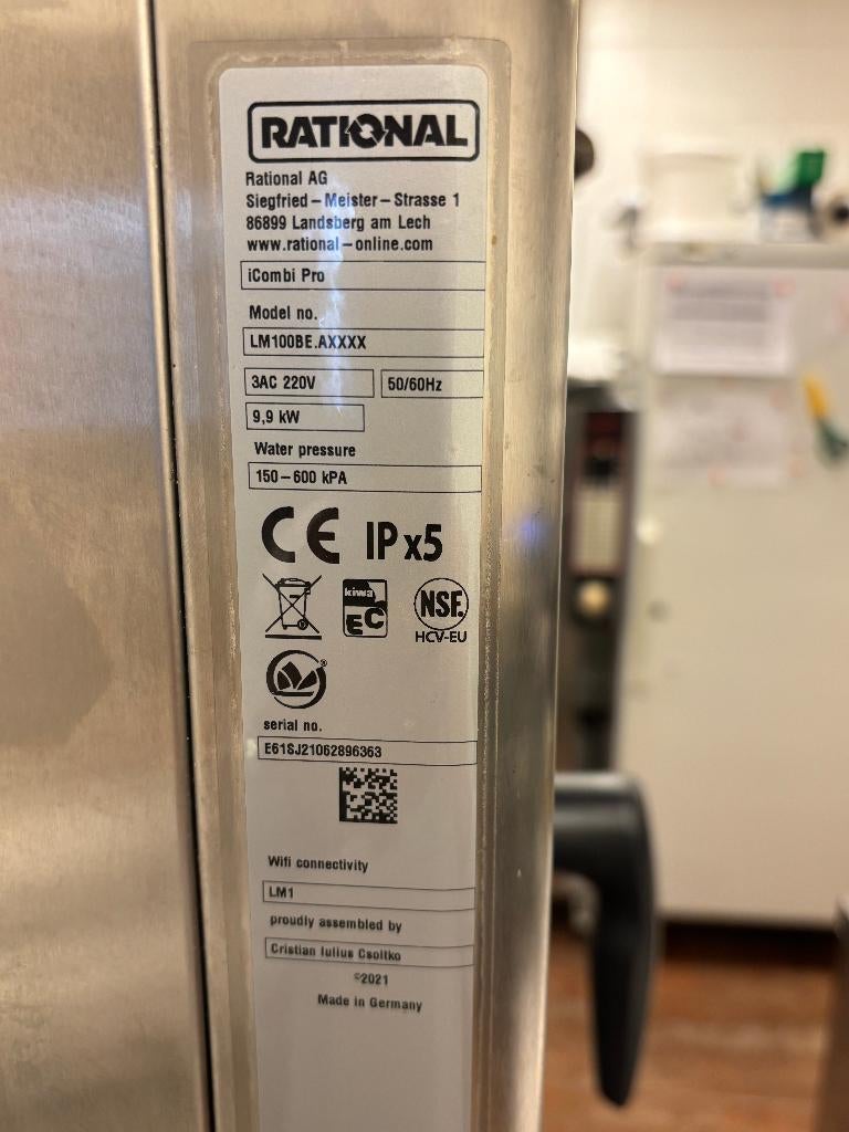 Rational Icombi Pro 2023 , Articles professionnels, Enlèvement, Utilisé, Fours, Fours à micro-ondes et Fours à vapeur