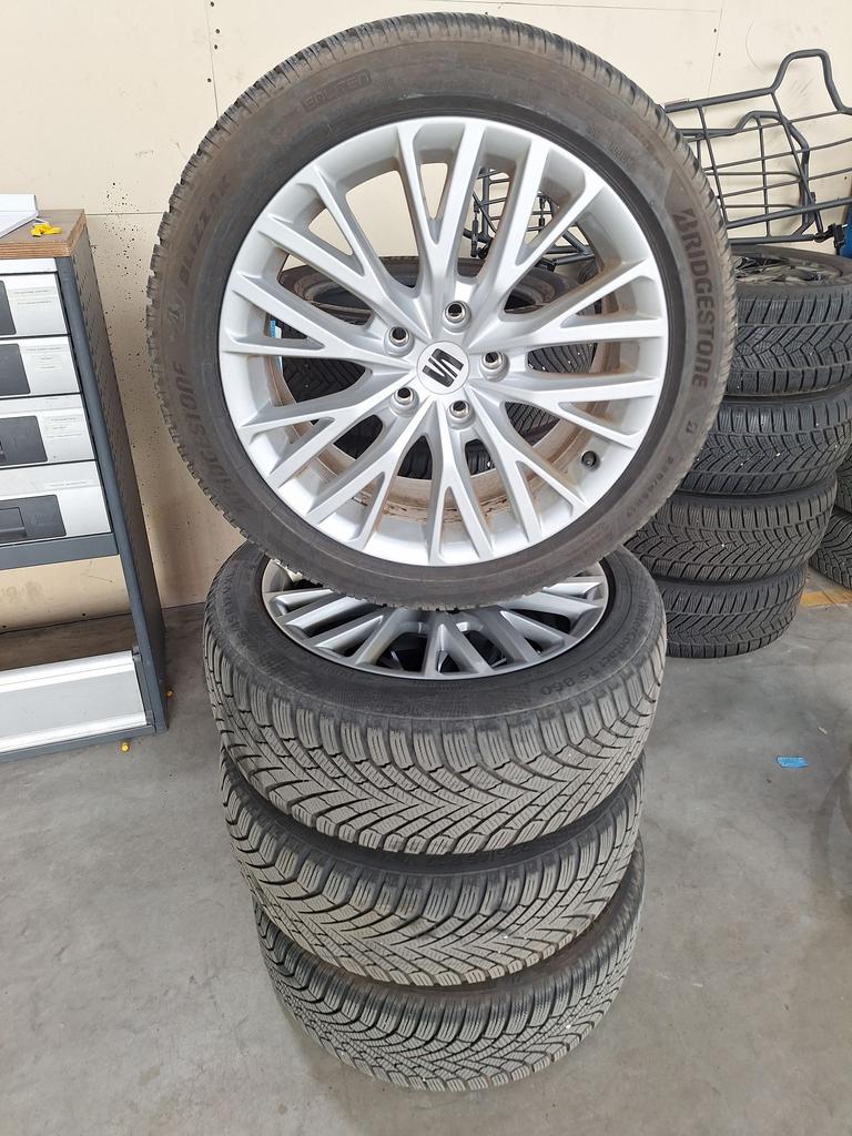 Seat Leon Winterset 17 Inch Origineel, Pneus et Jantes, Pneus hiver, -, Véhicule de tourisme