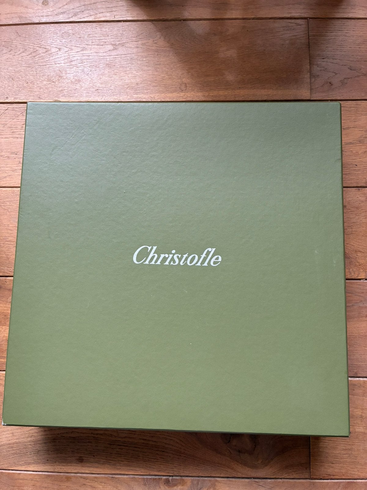 Christoffle grote doos, Ophalen