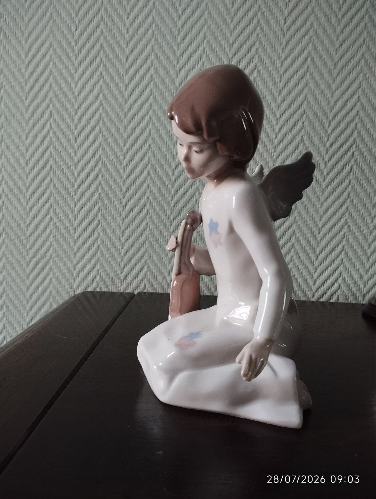 ange en porcelaine Nadal style Lladro, Collections, Enlèvement
