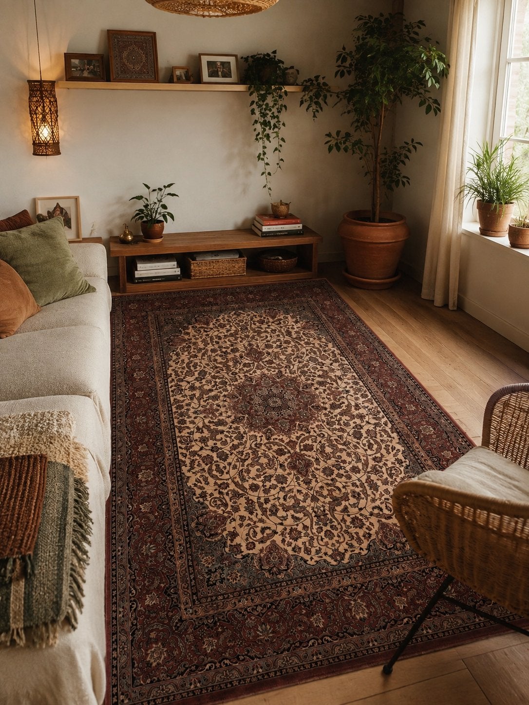 TAPIS Ragolle – collection Puccini – 200  300 cm, 200 cm ou plus, Utilisé, Rectangulaire, Bleu
