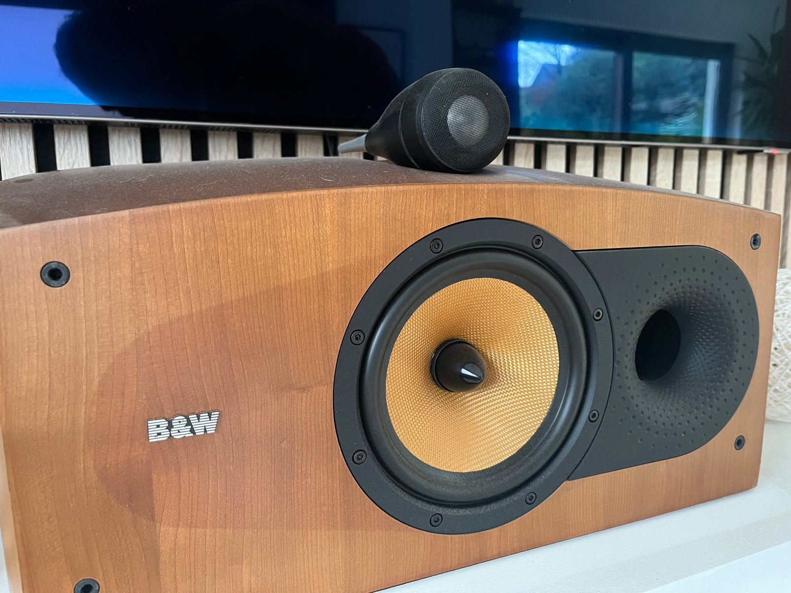 Bowers & Wilkins B&W HTM2, Haut-parleur central, Comme neuf, Enlèvement, Bowers & Wilkins (B&W)