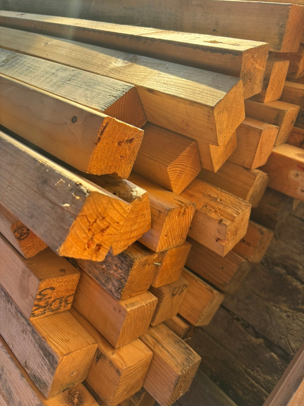 Houten balken, Doe-het-zelf en Bouw, Hout en Planken, Ophalen