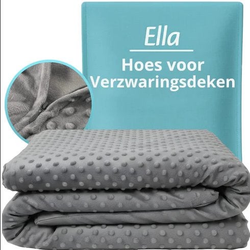 Ella verzwaringsdeken + hoes, Ophalen, Eenpersoons, Nieuw, Deken of Dekbed
