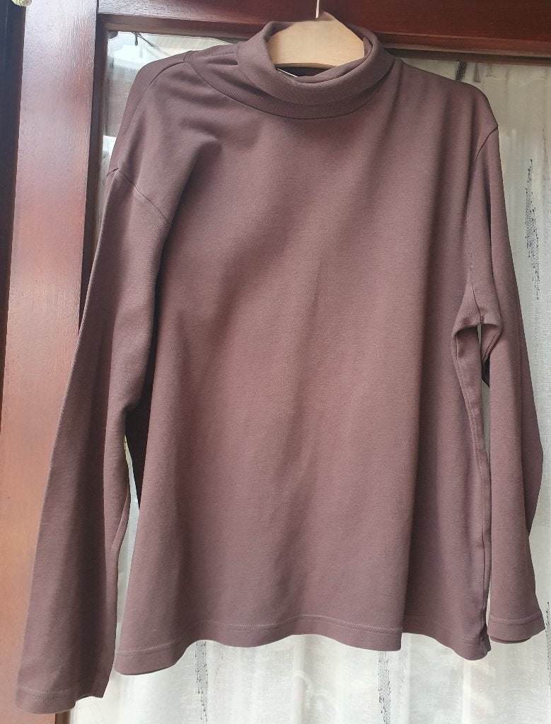 Donker bruine sous-pull maat XL van C&A, Kleding | Heren, Truien en Vesten, Bruin, Maat 56/58 (XL), Gedragen, C&A