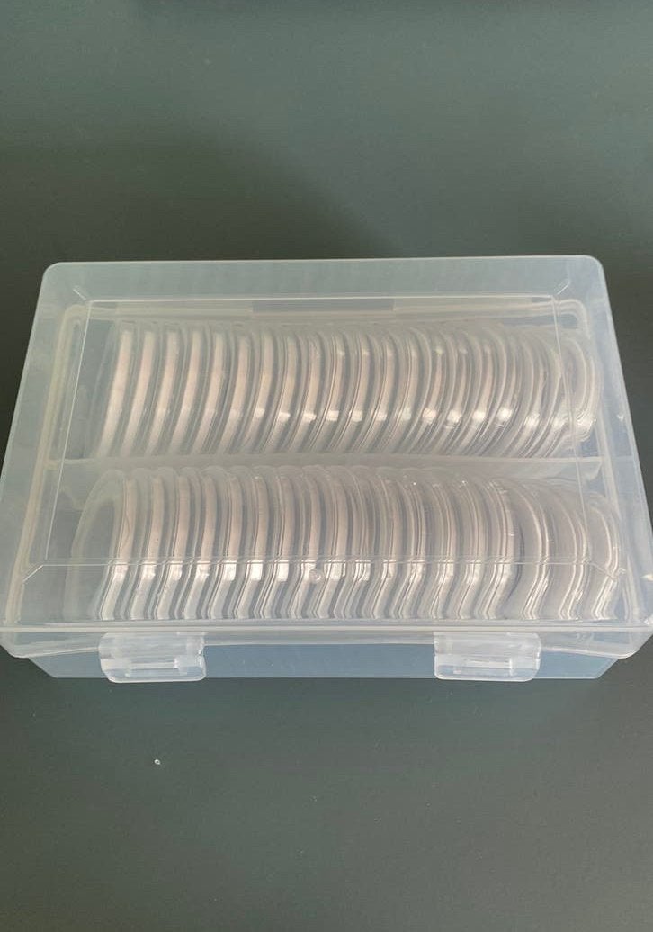 Monsterbox van zilveren munten, Ophalen of Verzenden, Setje, Zilver
