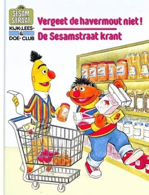Sesamstraat kijk-lees & doe-club / nog  9 boeken, Boeken, Ophalen of Verzenden, Gelezen