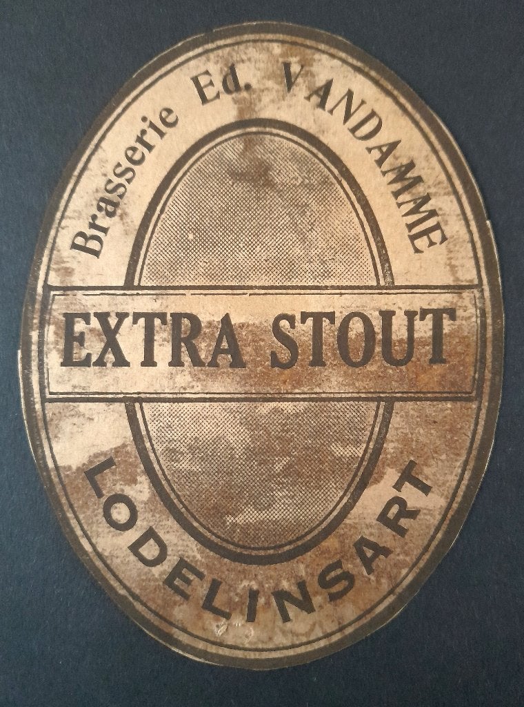 Etiquette. Brasserie Vandamme. Lodelinsart., Envoi, Utilisé, Autres types, Autres marques