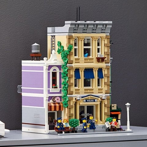 Lego - 10278 Police Station, Kinderen en Baby's, Speelgoed | Duplo en Lego, Compleet, Lego, Ophalen of Verzenden, Zo goed als nieuw