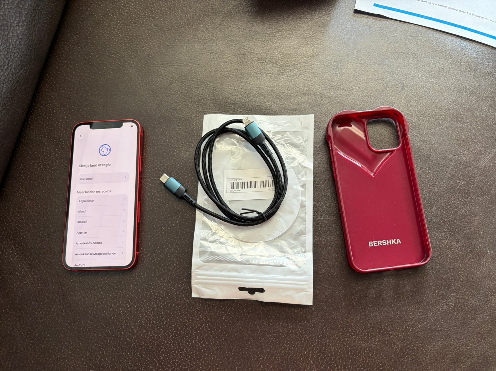 Iphone 12 rood met 128 GB. Uitstekende staat, Ophalen of Verzenden, Zo goed als nieuw, IPhone 12, Rood