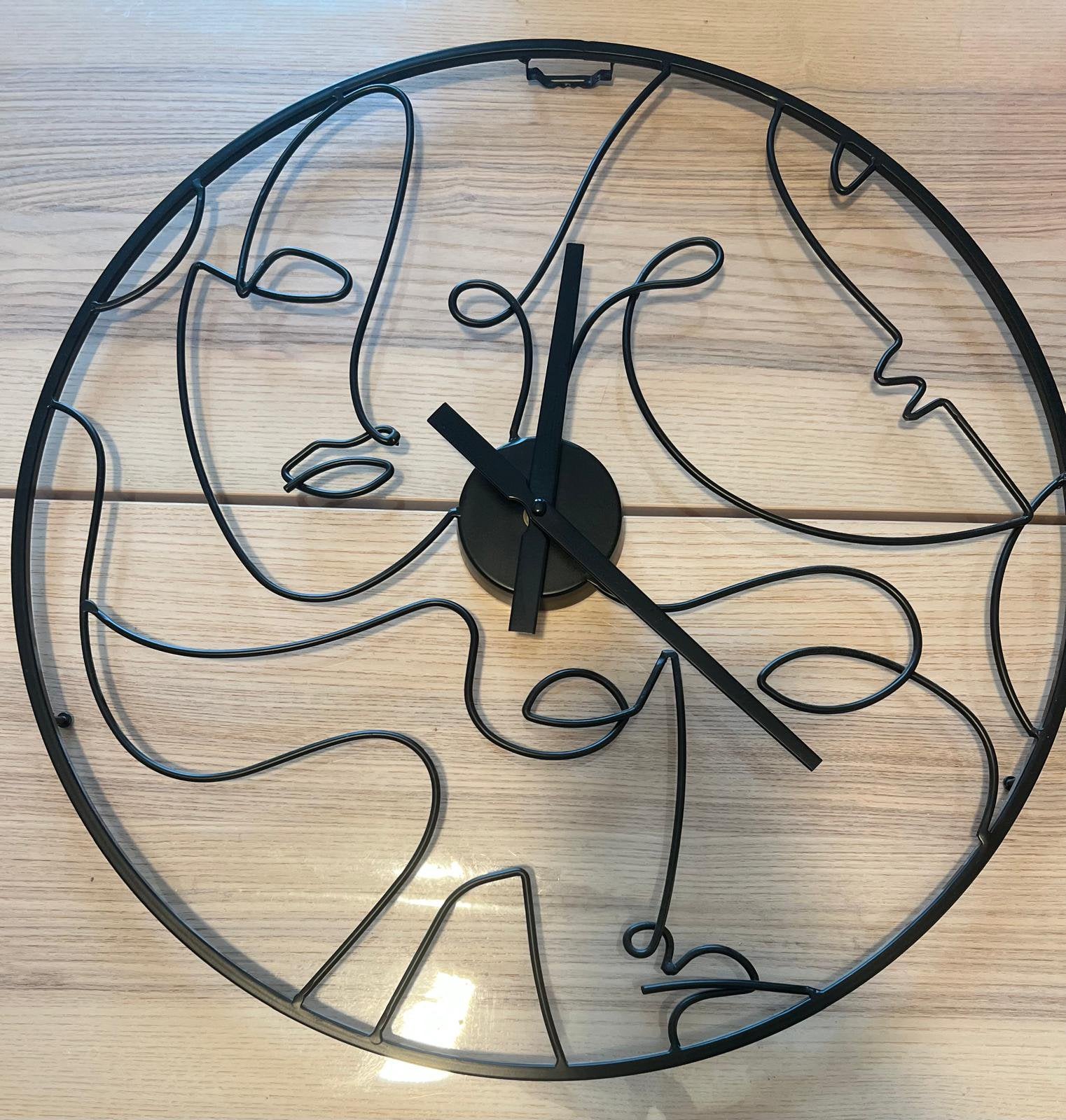 Horloge murale maison du monde, Huis en Inrichting, Woonaccessoires | Klokken, Ophalen, Zo goed als nieuw, Wandklok