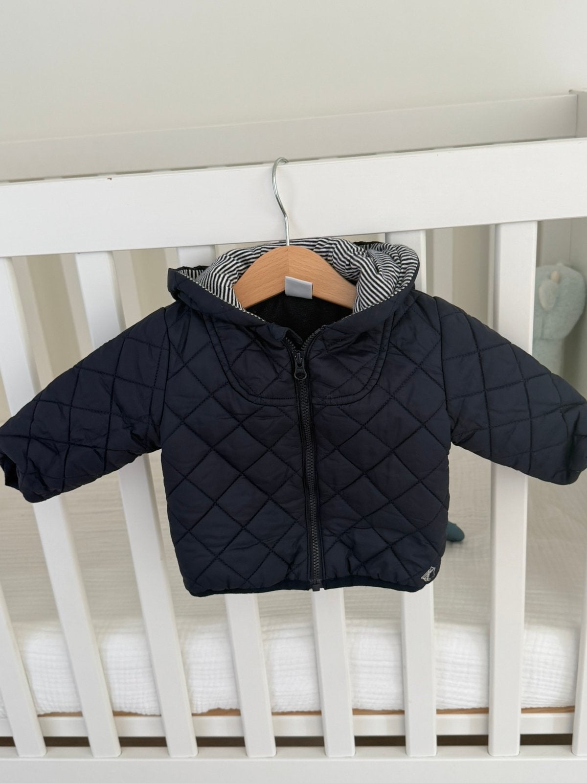 Jas maat 6 maanden ( petit bateau), Kinderen en Baby's, Ophalen, Zo goed als nieuw