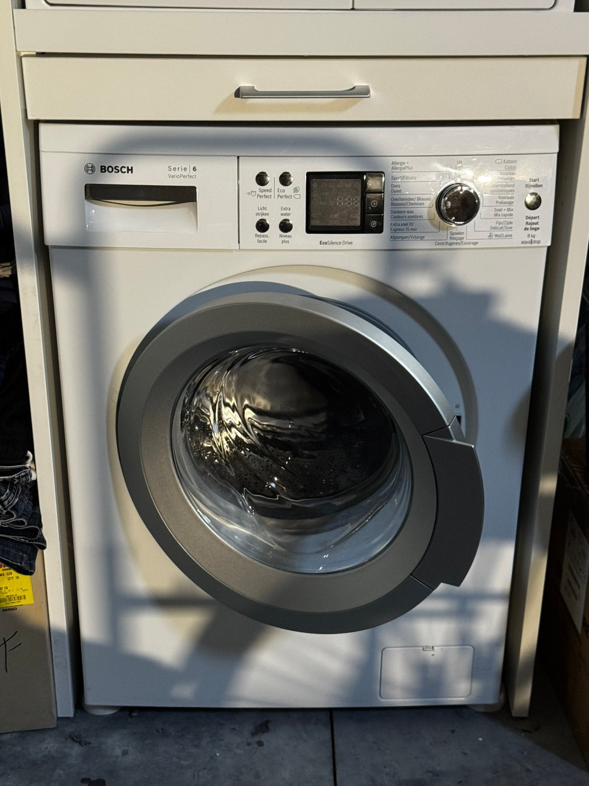 Bosch wasmachine 8kg, Elektronische apparatuur, Wasmachines, Ophalen, Zo goed als nieuw