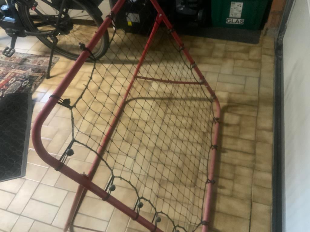 Voetbal kickback rebounder, Ophalen, Gebruikt