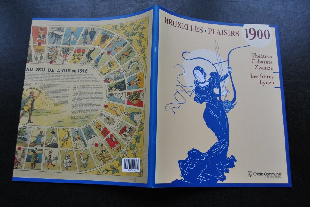 Bruxelles Plaisirs 1900 Théâtre Cabarets Zwanze Frères Lynen, Enlèvement ou Envoi, Utilisé
