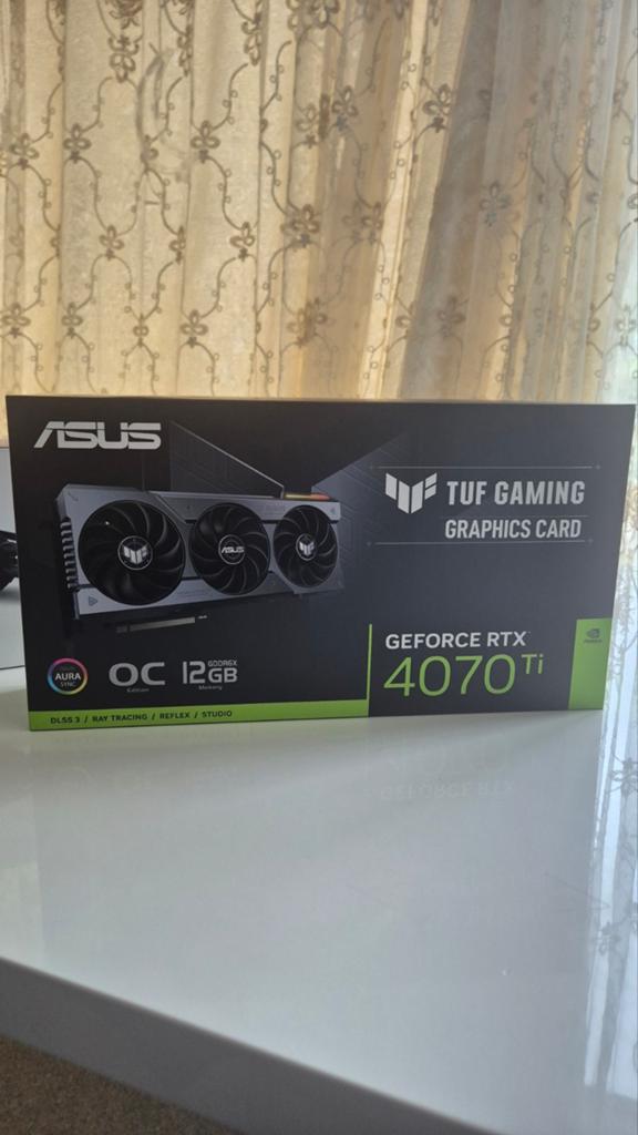 Asus TUF Gaming RTX 4070TI 12 Go, Informatique & Logiciels, Cartes vidéo, Enlèvement ou Envoi