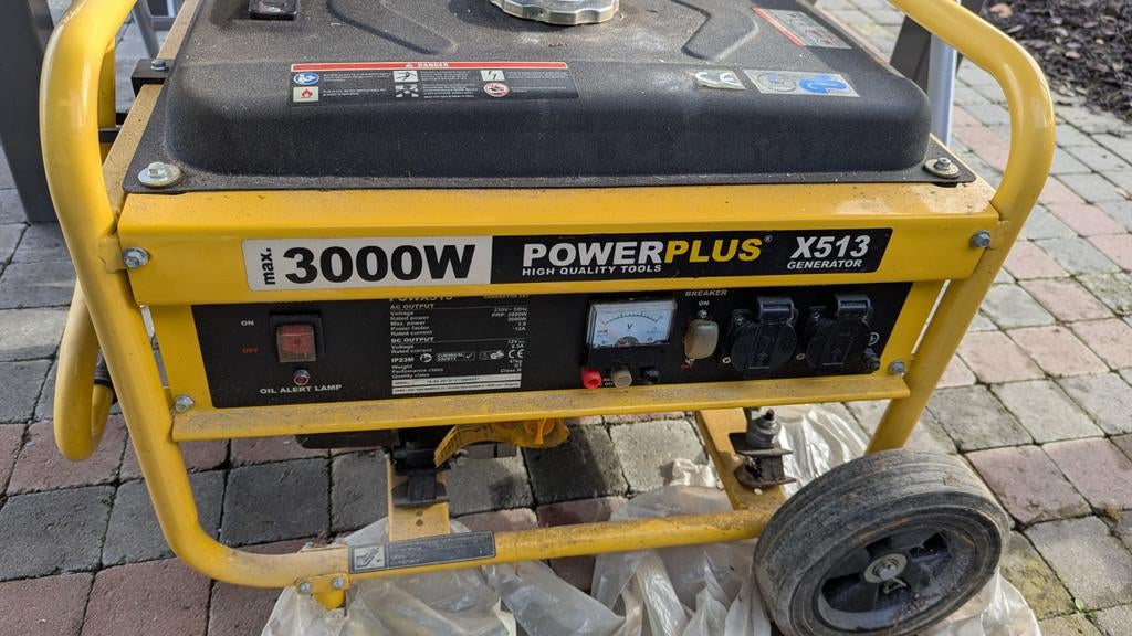 Power Plus generator, Doe-het-zelf en Bouw, Aggregaten, Ophalen