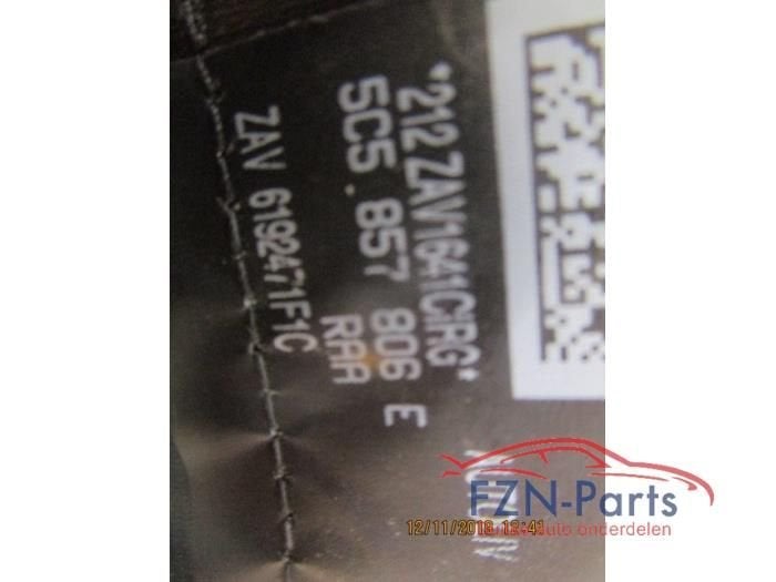 VW Beetle 5C Gordelset Achterzijde (5C5857806E), Ophalen of Verzenden, Gebruikt
