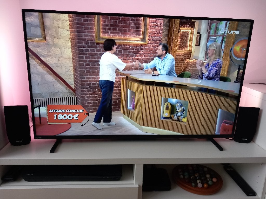 Verkoop een Philips 43-inch ambilight-tv, Audio, Tv en Foto, Ophalen, Philips, Gebruikt, 50 Hz