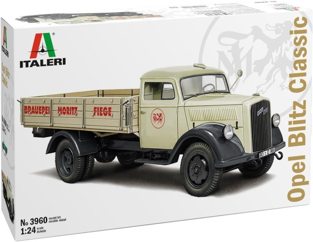 2x opel blitz, Hobby en Vrije tijd, Modelbouw | Auto's en Voertuigen, Italeri, Groter dan 1:32, Nieuw, Ophalen of Verzenden