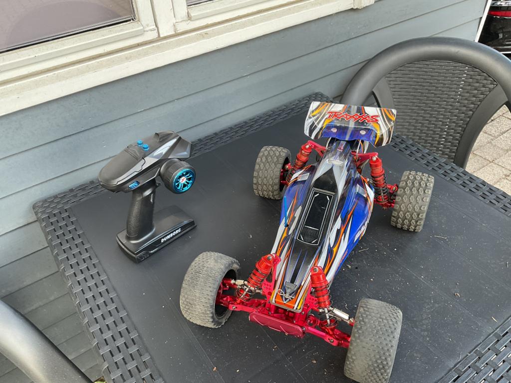 Traxxas bandit volledig aluminium, Échelle 1:10, Enlèvement ou Envoi, Voiture off road, Comme neuf