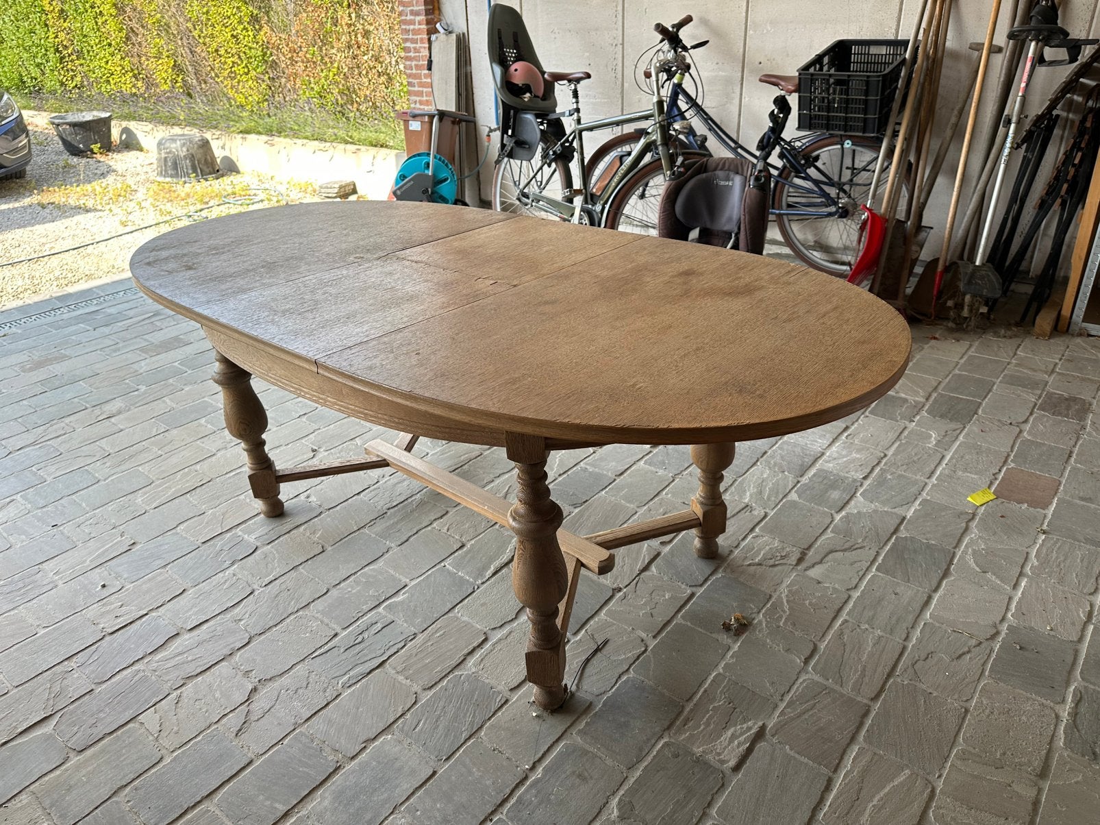 Eiken taffel, Antiek en Kunst, Ophalen