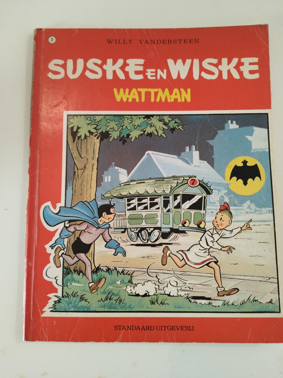 Suske en Wiske Wattman, Gelezen, Willy Vandersteen, Eén stripboek, Ophalen of Verzenden