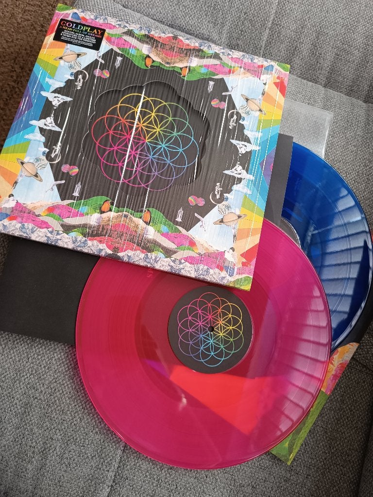 Vinyle couleur head full of dreams, 12 pouces, Rock, Enlèvement ou Envoi, Utilisé