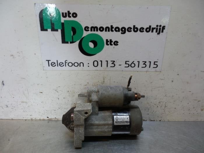 Startmotor van een Renault Kangoo (Kangoo 01-), Auto-onderdelen, Gebruikt, -, Renault, -