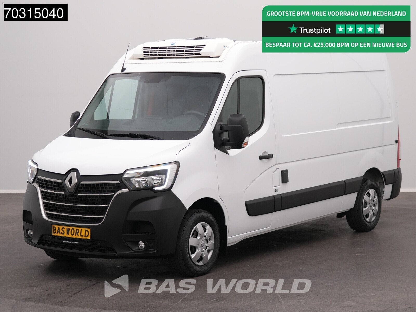 Renault Master 150PK Koelwagen L2H2 Thermo King V-200 MAX 23, Auto's, Stof, Gebruikt, 4 cilinders, Renault