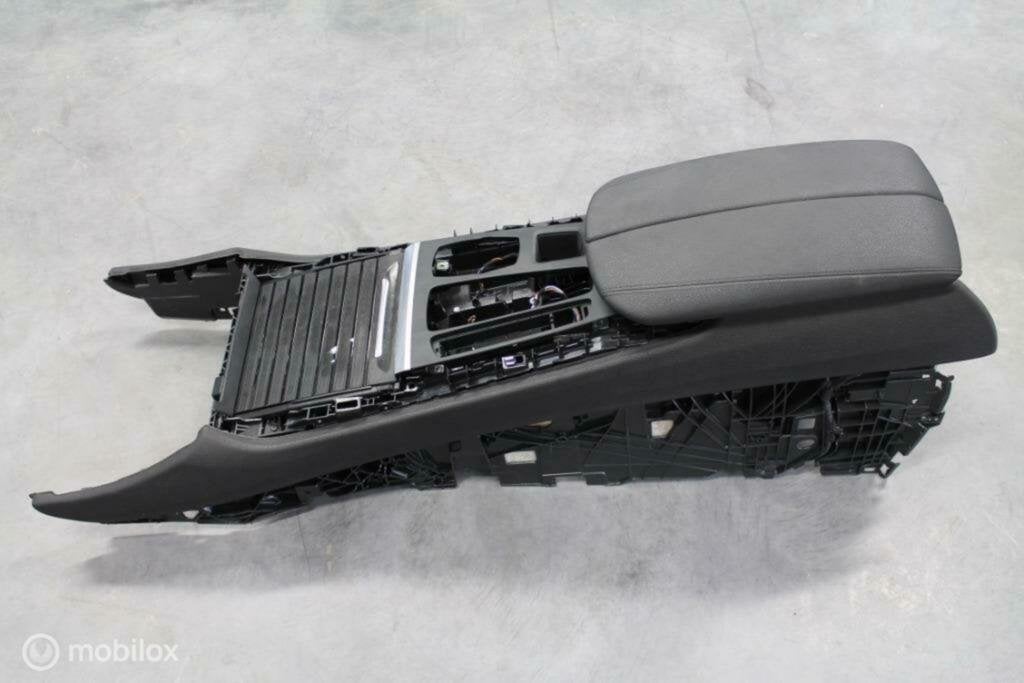 Middenconsole zwart leder bmw x5 f15 (2013-2018)