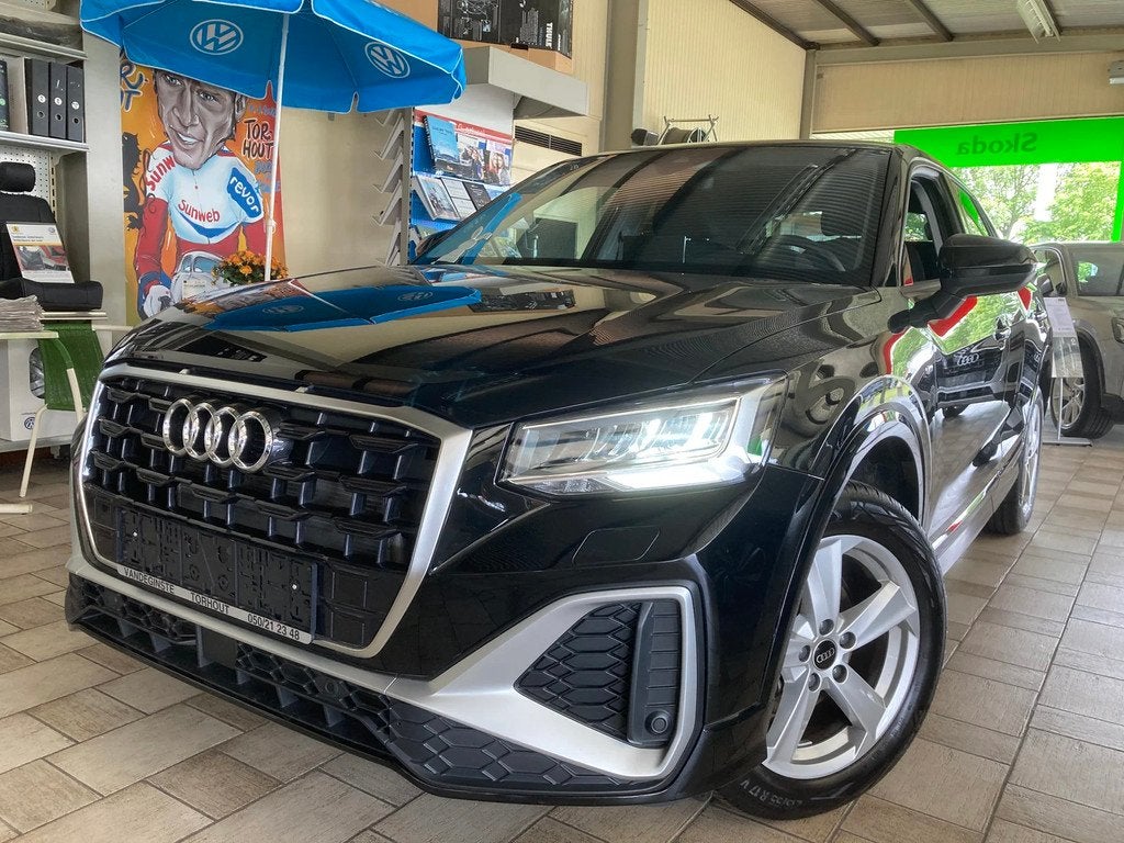 Audi Q2 150TFSI -AUTOMAAT - S-LINE -LEDER -GPS -Virtual -App, Auto's, Audi, Bedrijf, Te koop, Q2, ABS, Achteruitrijcamera, Airbags