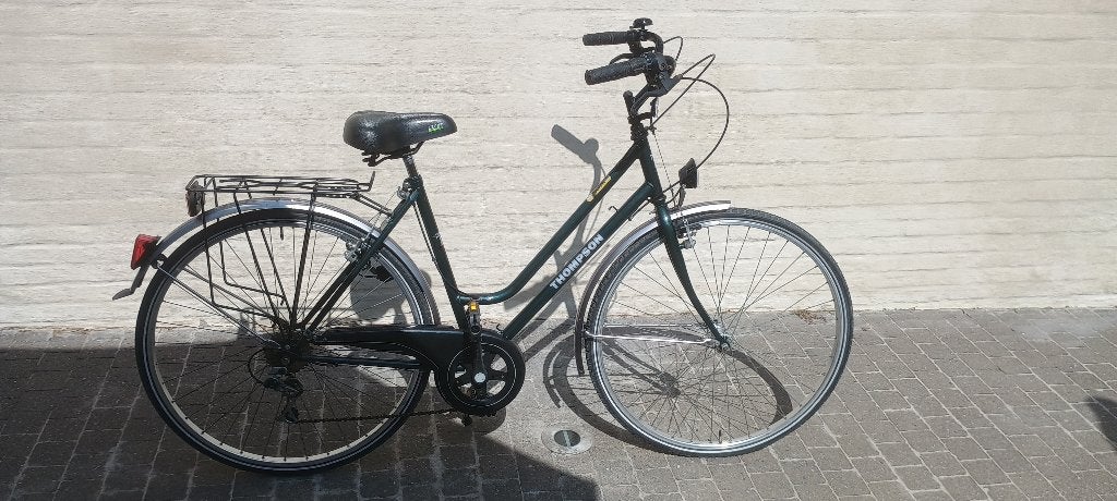 Thompson dames fiets, Velgrem, (Extra) lage instap, 47 tot 50 cm, Zo goed als nieuw