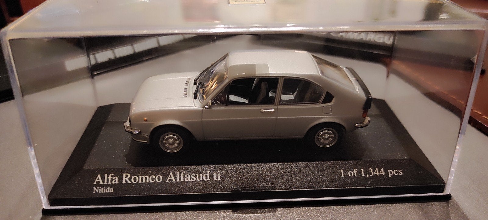 Alfa Romeo Alfasud ti argent 1974 Minichamps, Enlèvement ou Envoi, MiniChamps