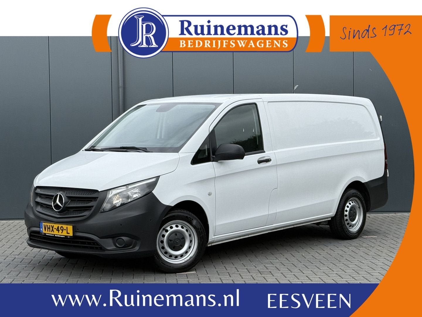 Mercedes-Benz Vito 116 CDI 164 PK / L2H1 / TREKHAAK / CAMERA, Wit, Mercedes-Benz, 183 g/km, Electronic Stability Program (ESP)