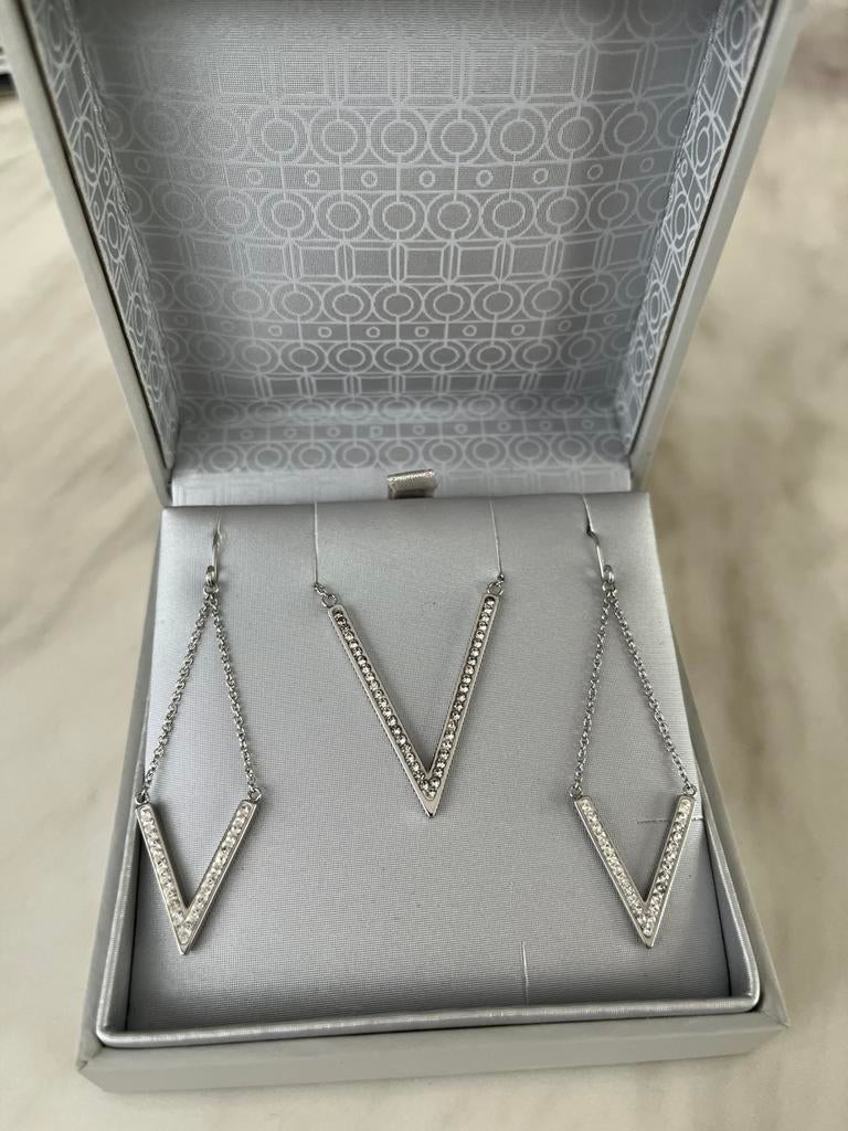 Stalen set, Bijoux, Sacs & Beauté, Boîtes de maquillage & Beauty case, Enlèvement ou Envoi, Comme neuf