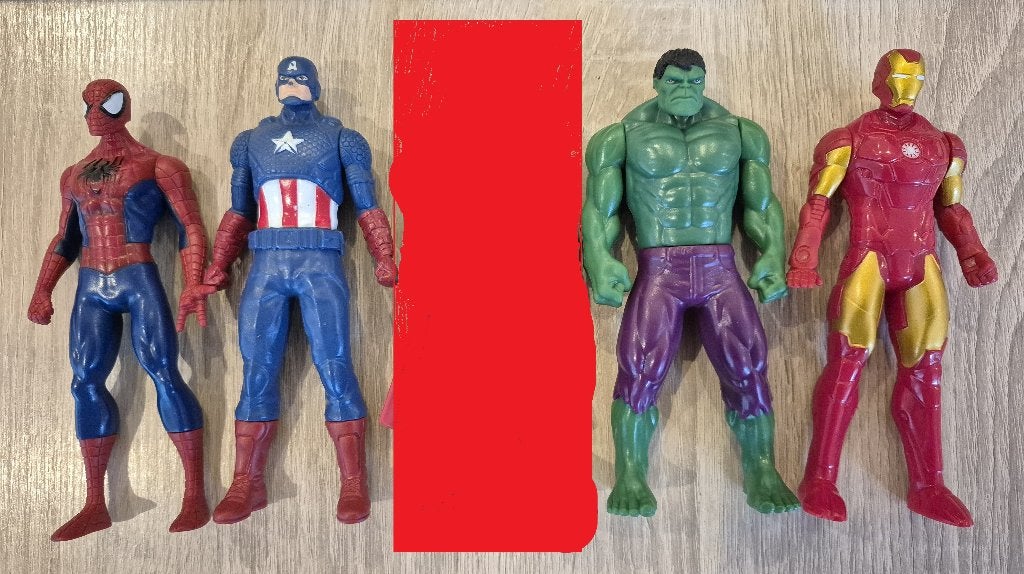 MARVEL Hasbro superhelden set, Kinderen en Baby's, Ophalen of Verzenden, Zo goed als nieuw