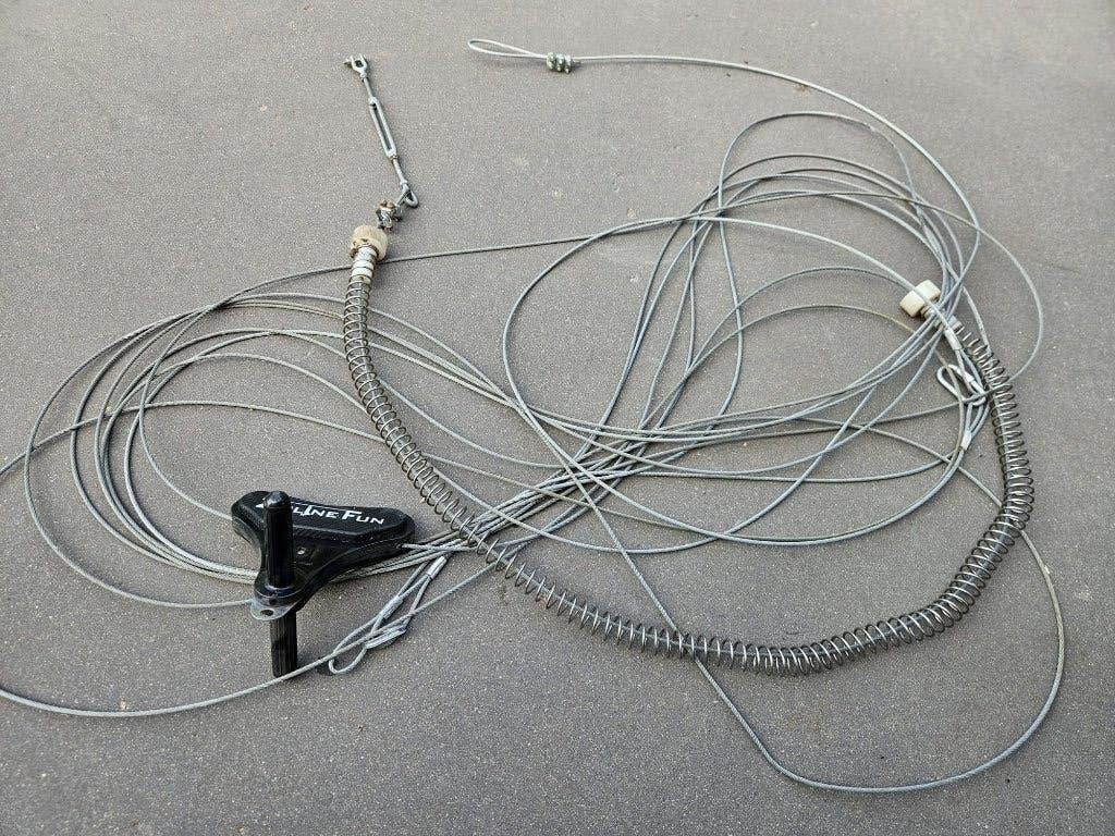 Kabelbaanset 30m, Ophalen of Verzenden, Gebruikt