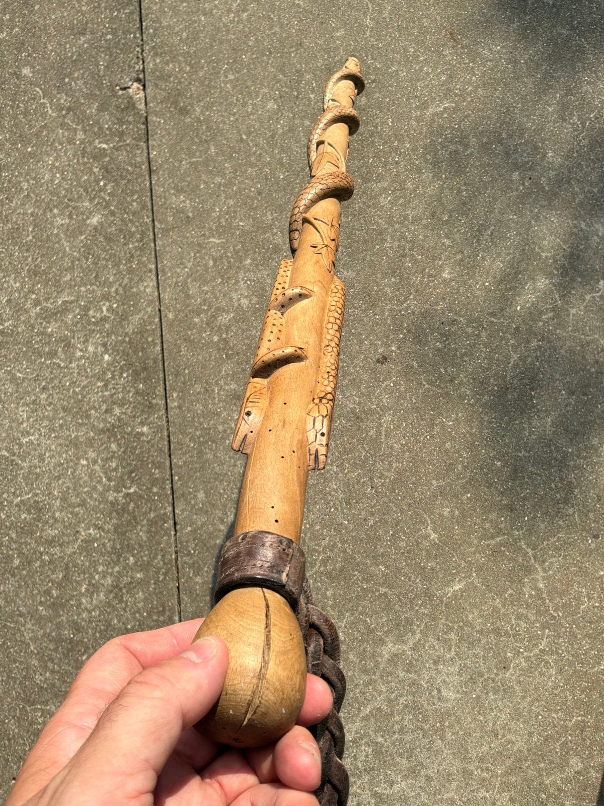 Bâton de marche Trench Art, Enlèvement ou Envoi