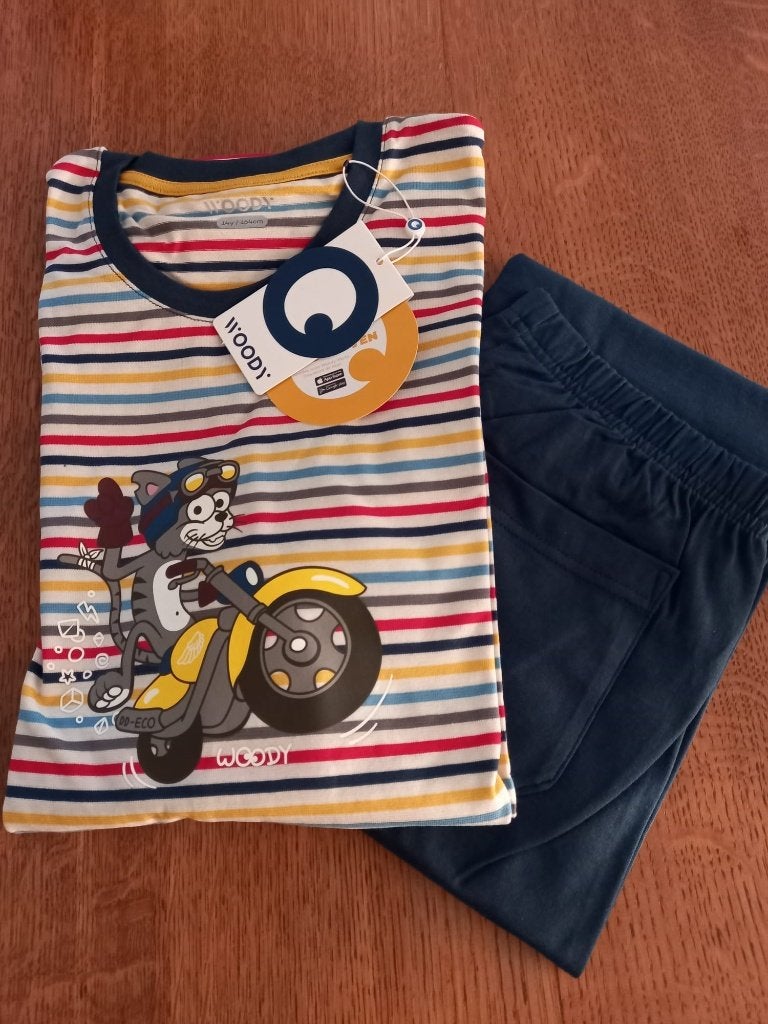 Pyama, merk: woody, maat: 164, nieuw met label, Enfants & Bébés, Vêtements enfant | Taille 164, Neuf, Garçon, Enlèvement ou Envoi
