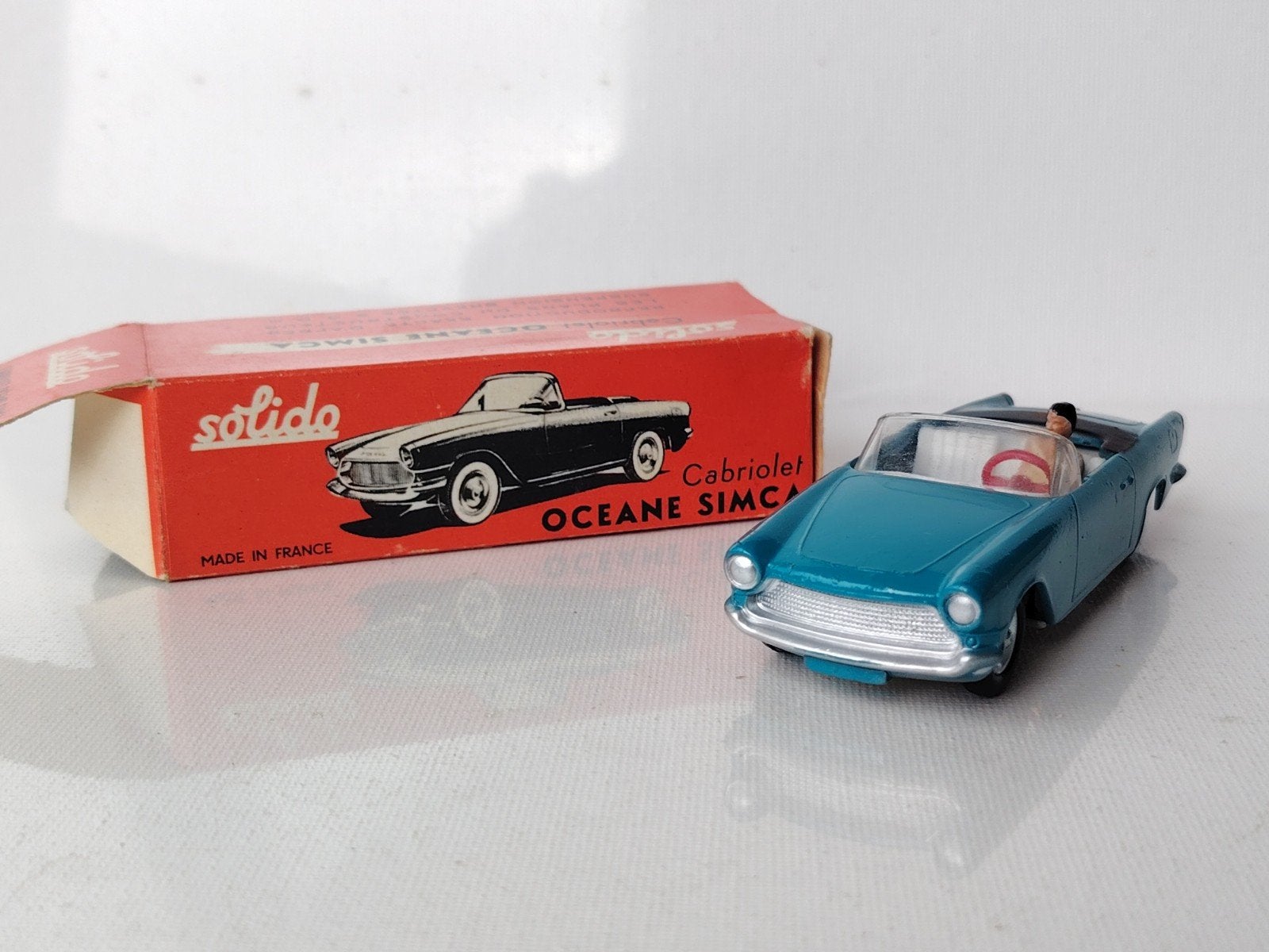 Solido Simca Océane Originale Made In France, Ophalen of Verzenden, Solido