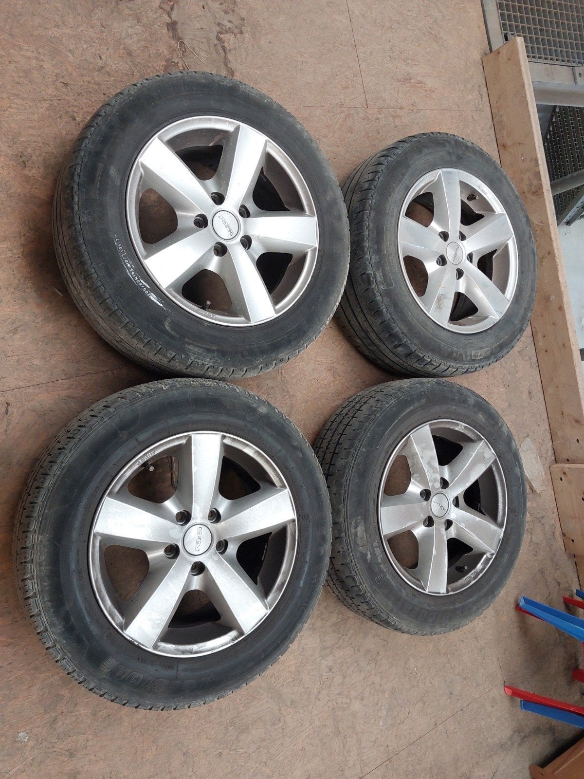 Dezent velgen voor Mercedes Viano 5x112, Auto-onderdelen, Ophalen, Band(en)