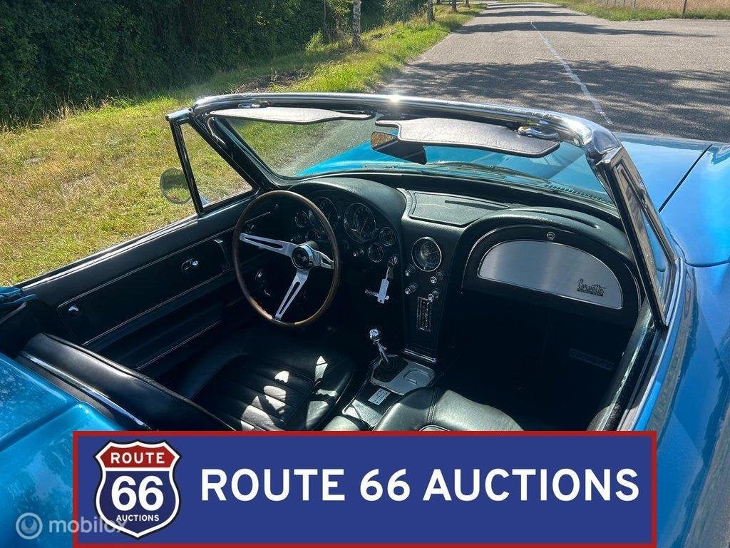 Chevrolet Corvette C2 Sting Ray | 1966 | Route 66 Auctions, Autos, Achat, Entreprise, Chevrolet, Boîte manuelle