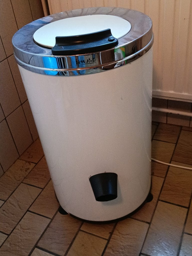 droger, Elektronische apparatuur, Ophalen, Bovenlader, Zo goed als nieuw, 85 tot 90 cm
