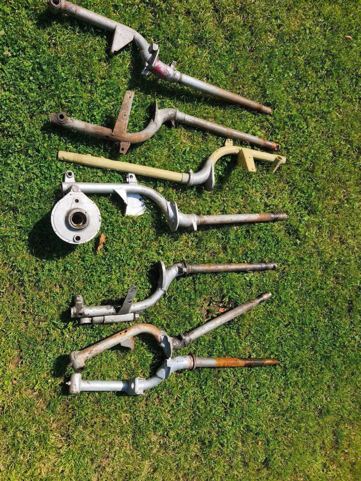 Set van 6 originele Vespa-vorken