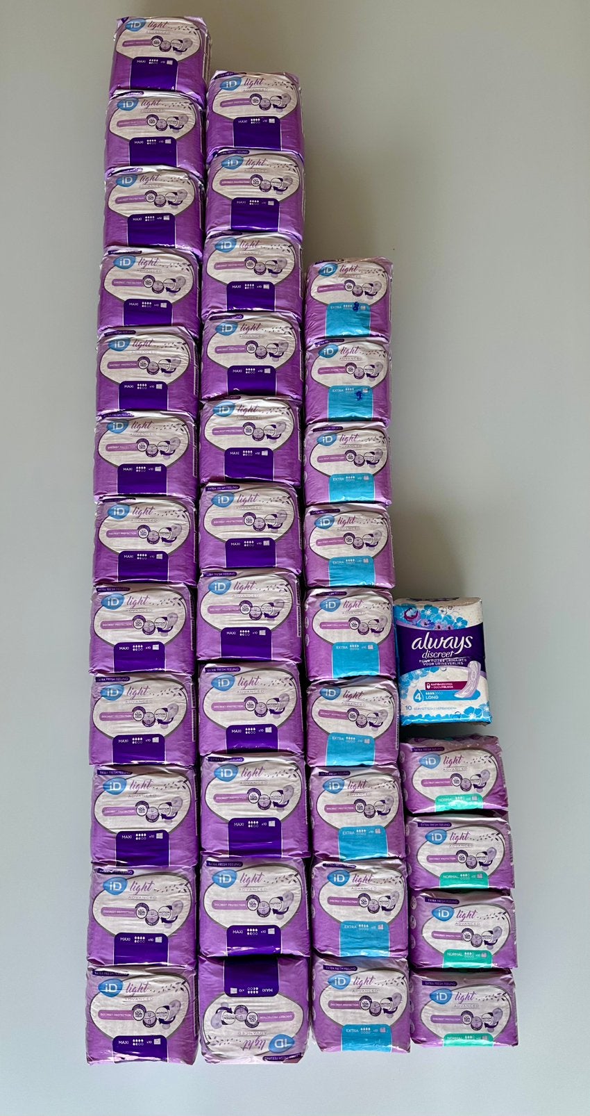 388 Incontinentieverbanden -iD light- voor vrouwen. 90€, Ophalen of Verzenden, Nieuw
