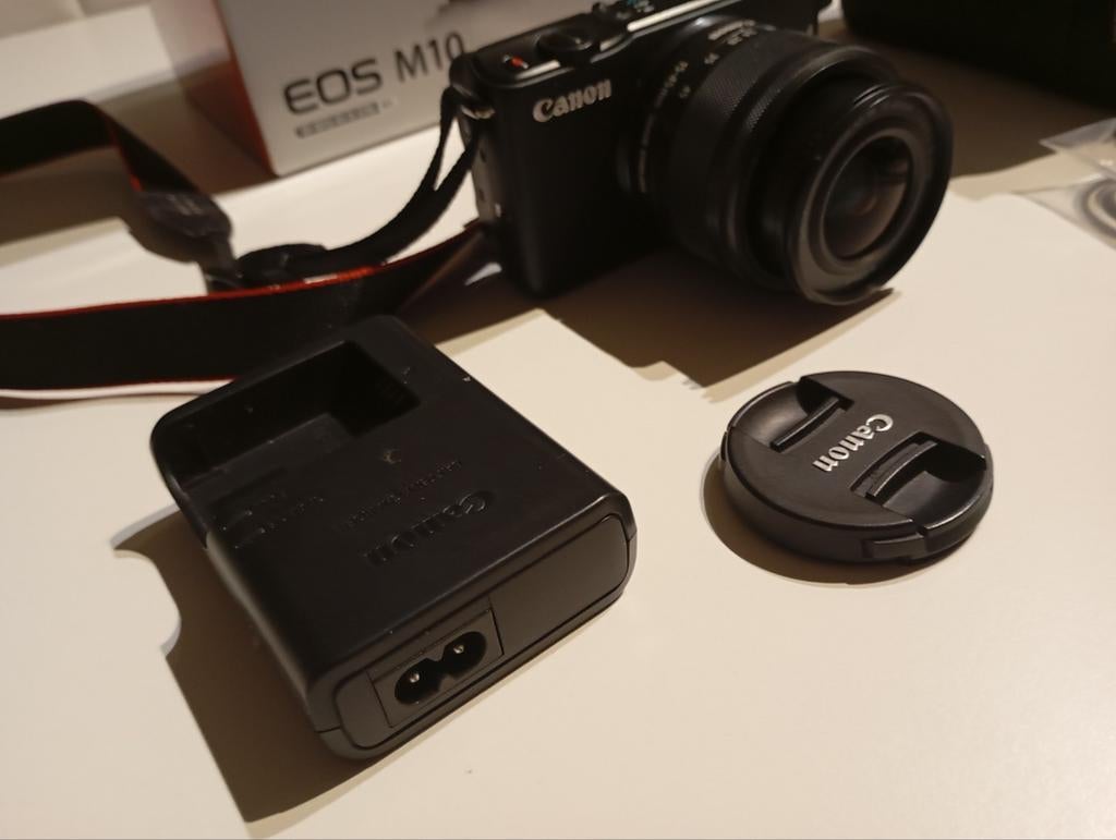 Appareil photo numérique Canon M10, 18 Mégapixel, Canon, Moins de 4 fois, Compact